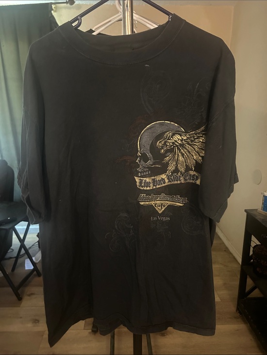 Harley-Davidson Other - Harley Davidson Graphic Short-Sleeve Men’s T-Shirt with Skull and Wing Print